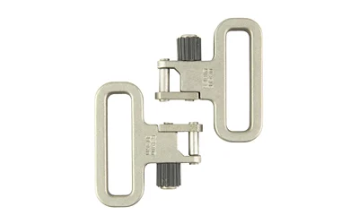 Uncle Mike's QD Mil-Spec 1.25 inch stainless steel swivels, set of two