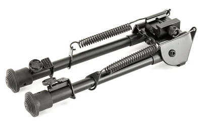 UTG TLBP88 Tactical Op Bipod in black showing adjustable legs and Picatinny mount
