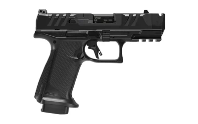 Walther PDP F-Series Pro-X PMM 9mm optic-ready compact pistol, black with PMM compensator