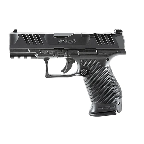 Walther PDP Compact 9mm 4-inch optic-ready pistol in matte black