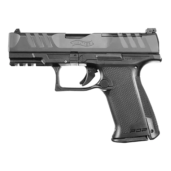 Walther PDP F-Series 9mm 4-inch Optic Ready pistol black polymer frame