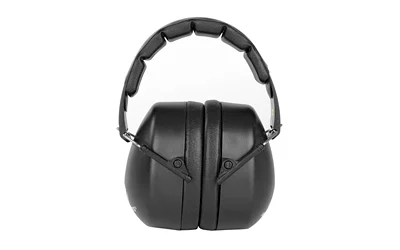 Walker's EXT Folding Range Muff GWPEXFM3 black polymer over-the-head earmuff