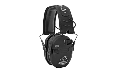 Walkers Razor Slim electronic quad earmuff with Bluetooth and 23 dB NRR