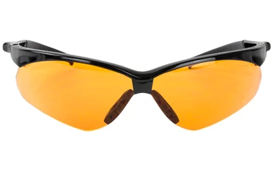Walkers Crosshair sport shooting glasses amber lens black half frame