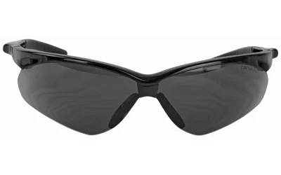 Walkers Crosshair Sport shooting glasses — smoke gray lens, black half frame