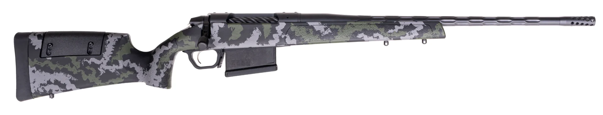 Weatherby 307 Range XP 2.0 7MM BACKCOUNTRY rifle with hand-painted synthetic stock