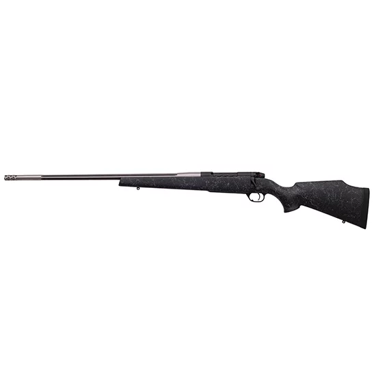 Weatherby Mark V Accumark left-hand rifle, 6.5x300 Weatherby Mag, 26-inch barrel, Graphite Black Cerakote