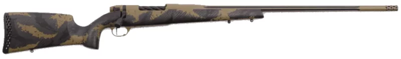 Weatherby Mark V APEX 7MM PRC rifle, carbon fiber stock, fluted Cerakote barrel