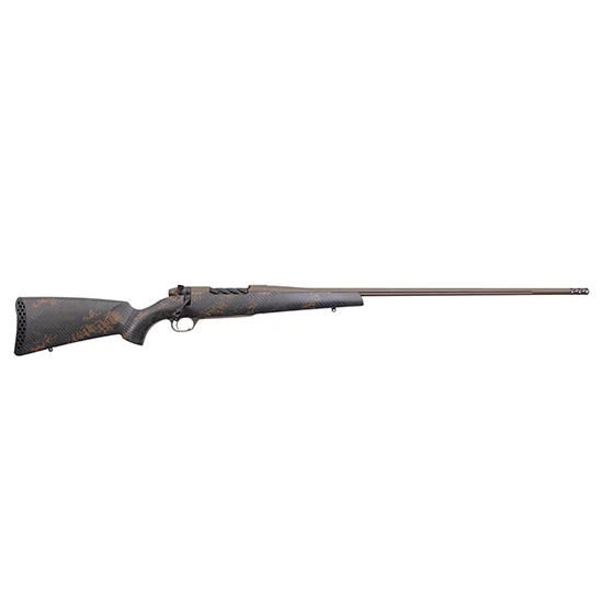 Weatherby Mark V Backcountry 2.0 .240 Weatherby Magnum rifle Patriot Brown Cerakote side view
