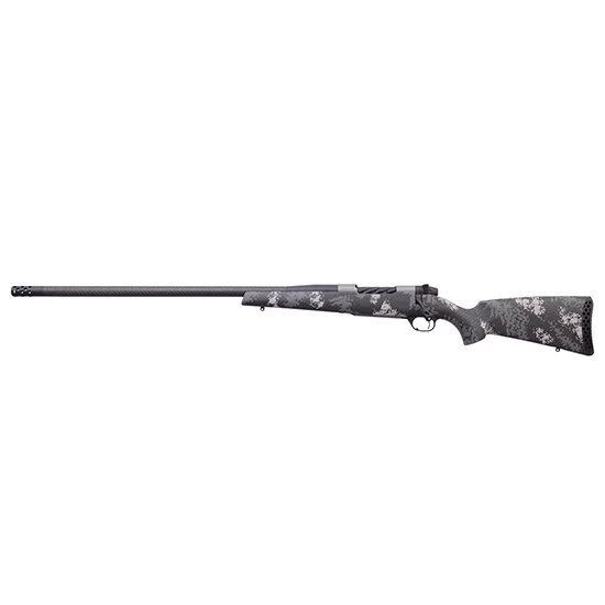 Weatherby Mark V Backcountry 2.0 Ti Carbon .257 Weatherby Magnum left-hand rifle with carbon fiber stock