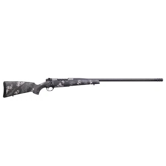 Weatherby Mark V Backcountry 2.0 Ti Carbon rifle .257 Weatherby Magnum with Peak 44 Blacktooth stock