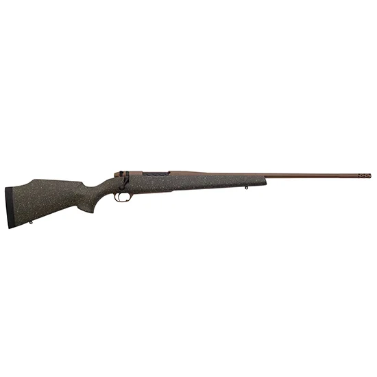 Weatherby MKV Weathermark LT 6.5-300 Wby Mag 28 Green FDE