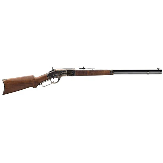 Winchester Model 1873 Sporter 24 inch octagon barrel, color case-hardened receiver, satin-oiled walnut pistol-grip stock