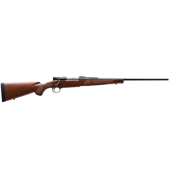 Winchester Model 70 Featherweight rifle, 6.5 Creedmoor, 22 in barrel, satin walnut stock, blued finish
