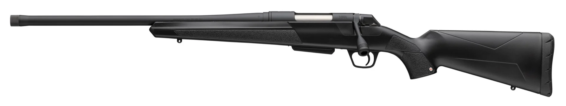 Winchester XPR SR left-hand .243 Winchester rifle 20" threaded barrel synthetic stock