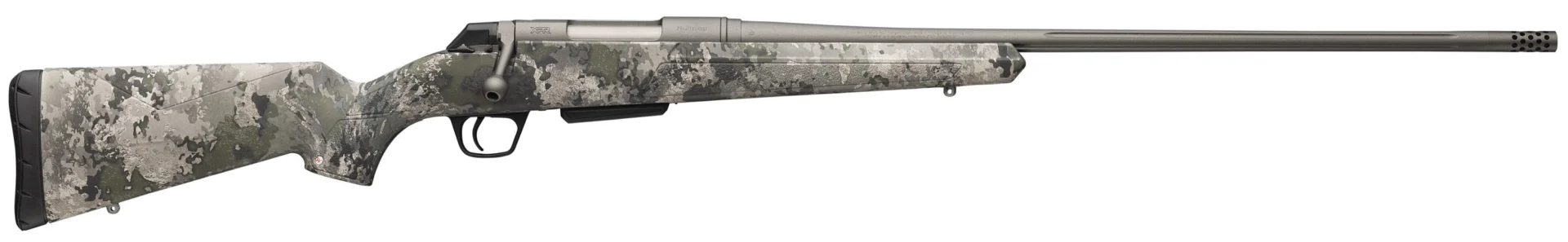 Winchester XPR Extreme .300 Winchester Magnum rifle with 26-inch fluted barrel and TrueTimber VSX stock