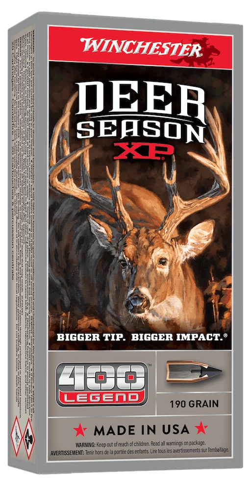 Winchester Deer Season XP .400 Legend 190 gr polymer-tipped 20rd box