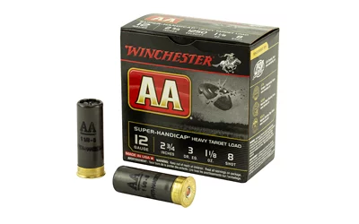 chester AA Super Handicap 12ga 2.75in 1-1/8oz #8 25rd Ammo