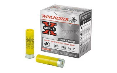 chester Xpert 20ga 2.75in 3/4oz #7 Shot 25/Box Ammo