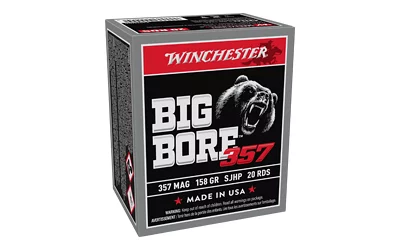 Winchester Big Bore .357 Magnum 20-round ammunition box