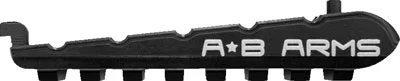 AB ARMS T Rail Picatinny rail section for IWI Tavor rifle, black finish