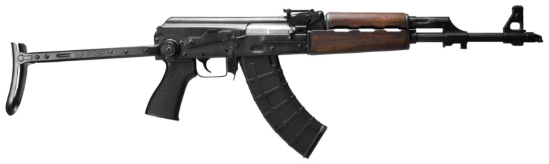 Zastava Arms ZPAPM70 7.62x39 underfolding AK rifle black finish walnut handguards