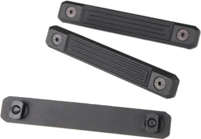 Guntec Neoprene Grip Panel 3-Pack M-LOK Black 4 inch