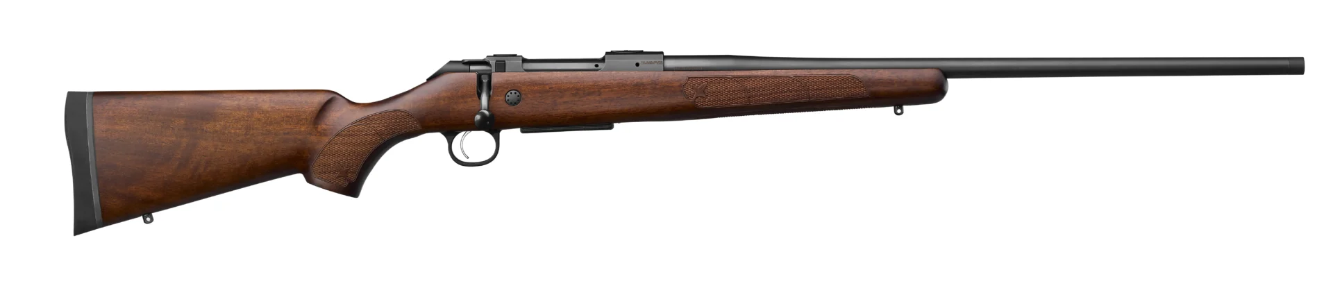CZ 600+ American 6.5 Creedmoor 24in walnut stock bolt-action rifle