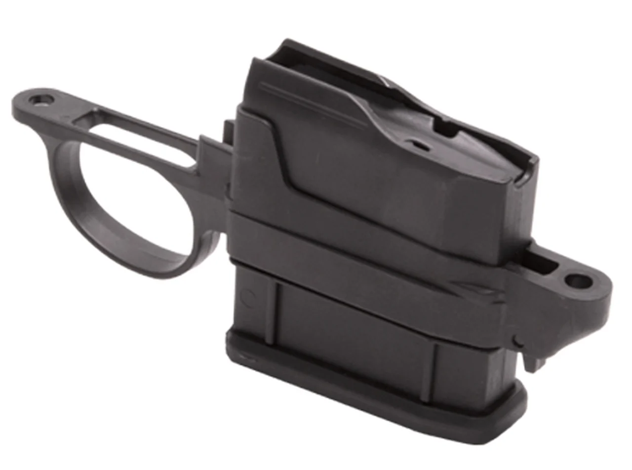 Howa detachable 5‑round polymer magazine kit for Remington 700 BDL, black finish