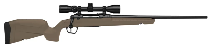 Savage Axis 2 XP .350 Legend 18 inch FDE bolt-action rifle with mounted 3-9x40 scope
