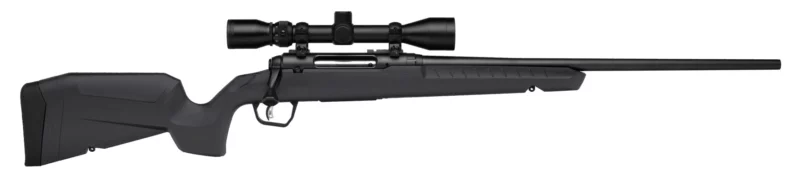 Savage Axis 2 XP .30-06 Springfield rifle, gray synthetic stock, mounted 3-9x40 scope