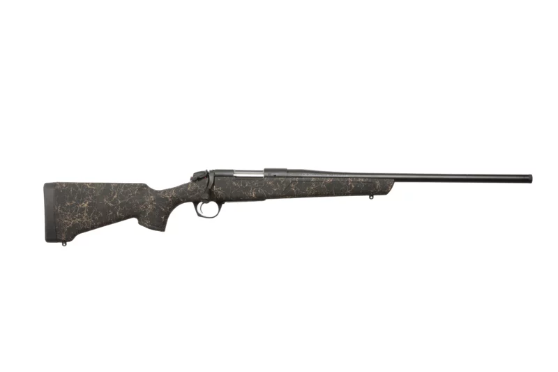 Bergara B-14 Stoke Compact .22-250 Rem 20 in Graphite Black Cerakote rifle with SoftTouch synthetic stock