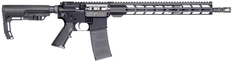 Patriot Ordnance Factory P-15 Base 5.56 NATO 16.5in rifle, black anodized, 15 M-LOK handguard