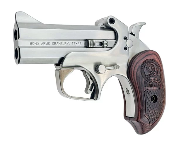 Bond Arms Snake Slayer Derringer .357/.38 3.5in Rosewood Stainless