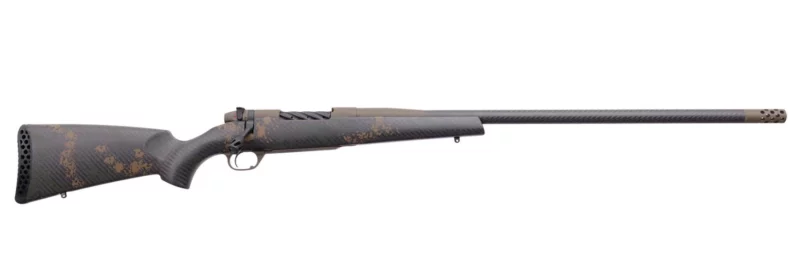 Weatherby Mark V BC Carbon .240 Weatherby Magnum 22-inch bolt action rifle side view