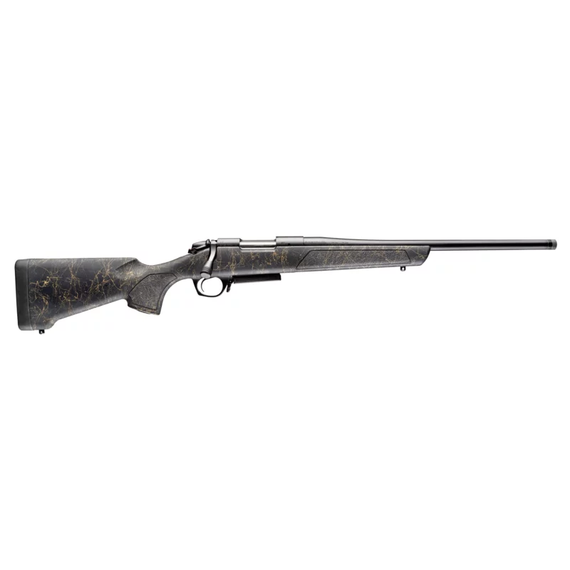 Bergara B-14 Stoke Compact .223 Rem rifle with 16.5 inch threaded barrel and synthetic sporter stock