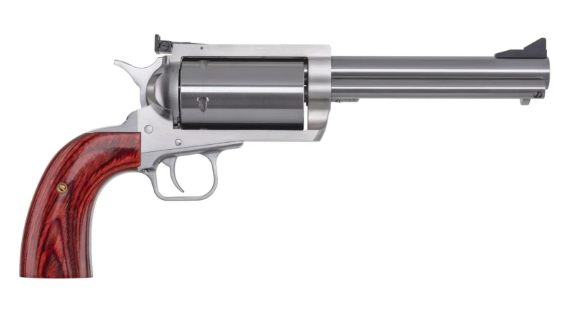 Magnum Research BFR .45-70 Government 6 inch revolver with Bisley rosewood grips