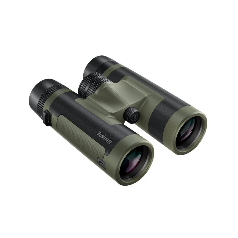 Bushnell R5 10x42 binoculars in Ranger Green, 10x magnification, 42mm objective