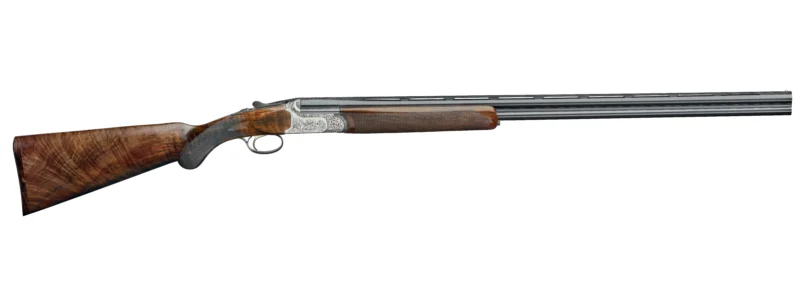 Rizzini BR220 Field 28 Gauge shotgun with 28-inch barrels, engraved receiver and Turkish walnut stock