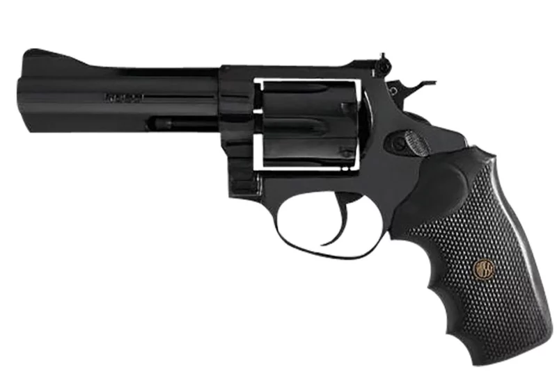 Rossi RM66 .357 Magnum 6-inch black revolver with rubber grip