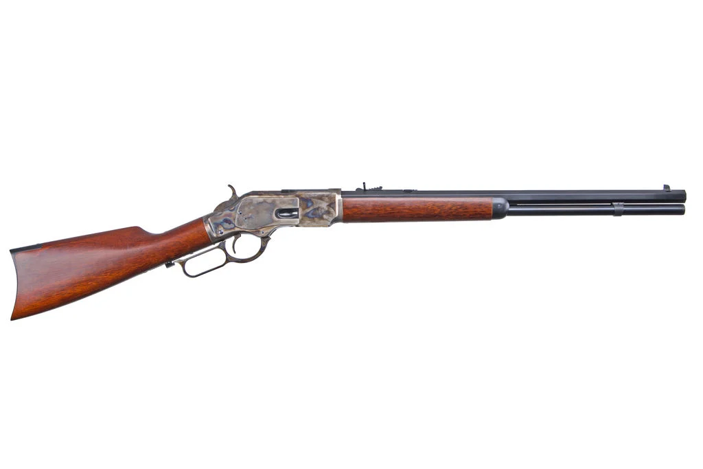 Cimarron 1873 Short Rifle .357 Mag/.38 Spl 20 in octagon barrel case hardened walnut