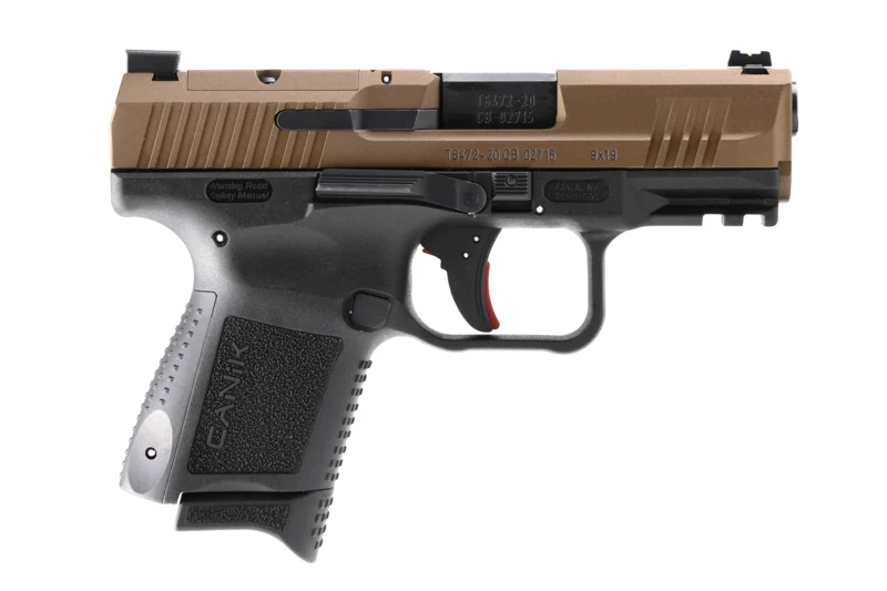 CANIK TP9 Elite SC Bronze compact 9mm pistol with bronze Cerakote finish