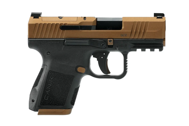 CANIK METE MC9 9mm pistol bronze Cerakote finish with 3.18 inch barrel