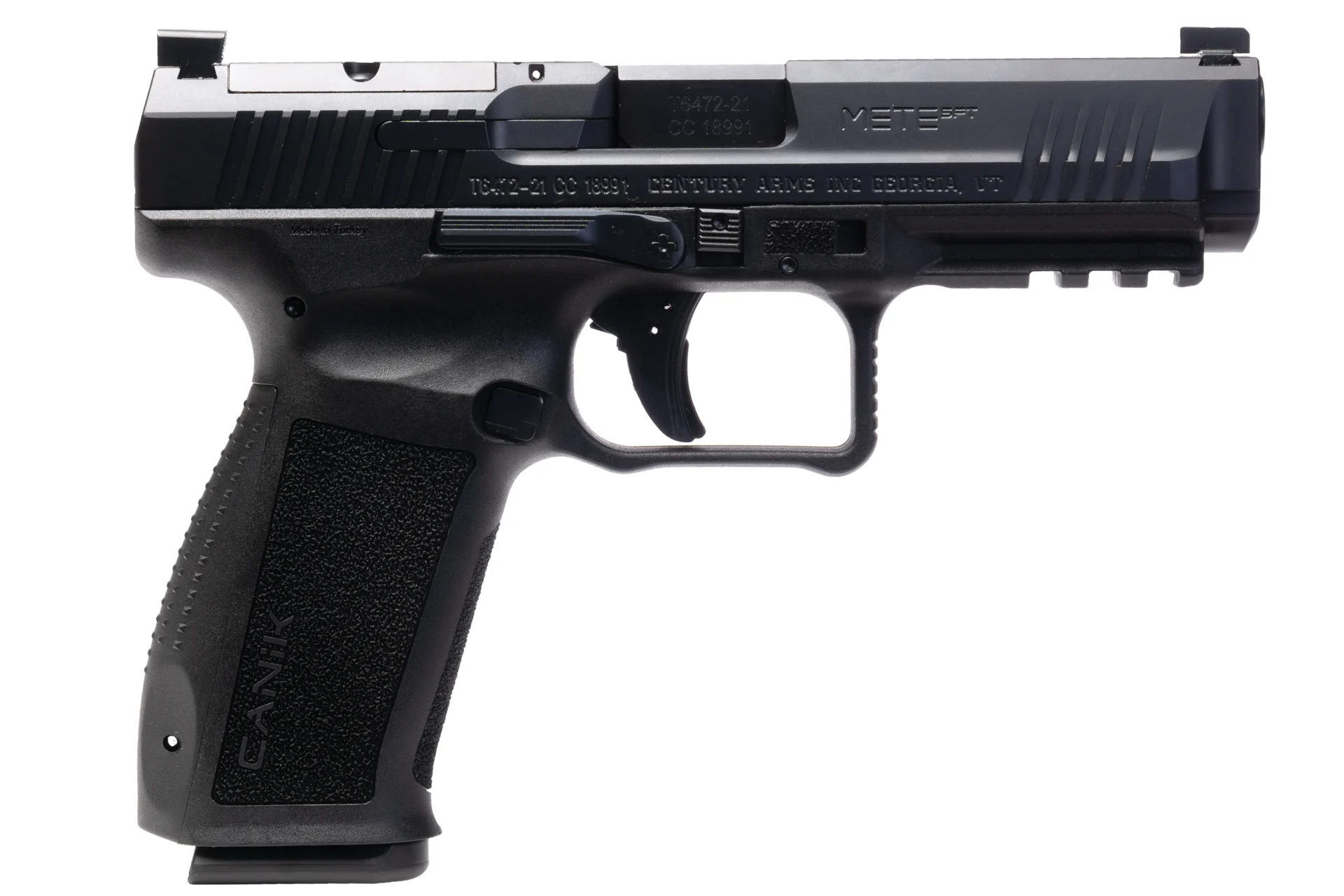 Canik METE SFT One 9mm pistol black Cerakote 4.46in barrel optics-ready