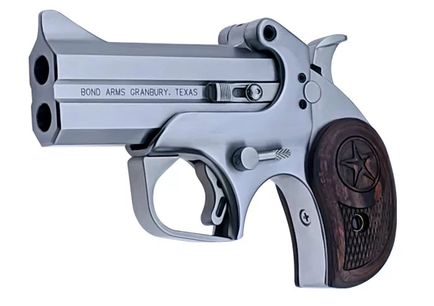 Bond Arms BAC2K Century 2000 derringer 45 Colt/.410 3.5 in stainless with rosewood grip
