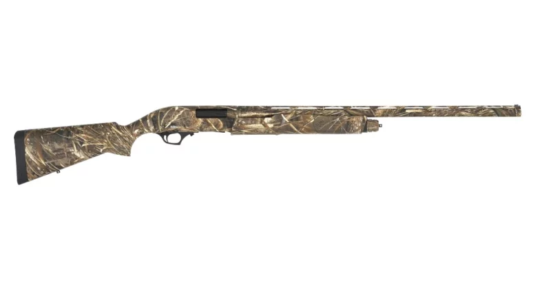 TriStar Cobra III 12 Gauge 28in Realtree Max-7 pump shotgun side view