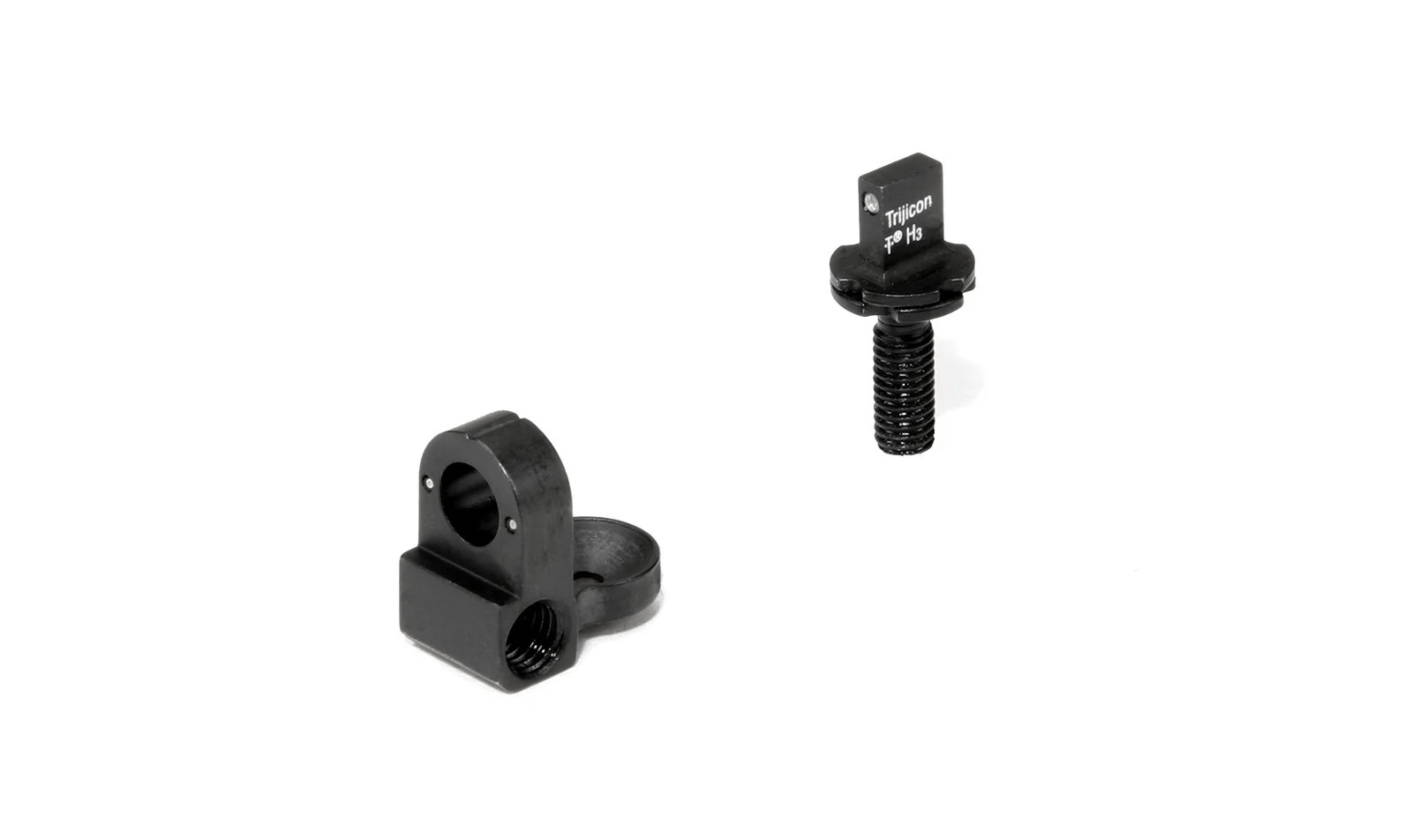 Trijicon Bright & Tough night sights, green front and yellow rear, AR-15/M16