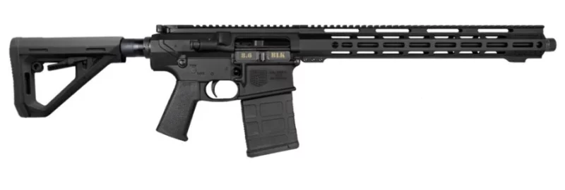 Diamondback DB10 8.6 Blackout 16 inch AR rifle, black, 20rd Magpul PMAG