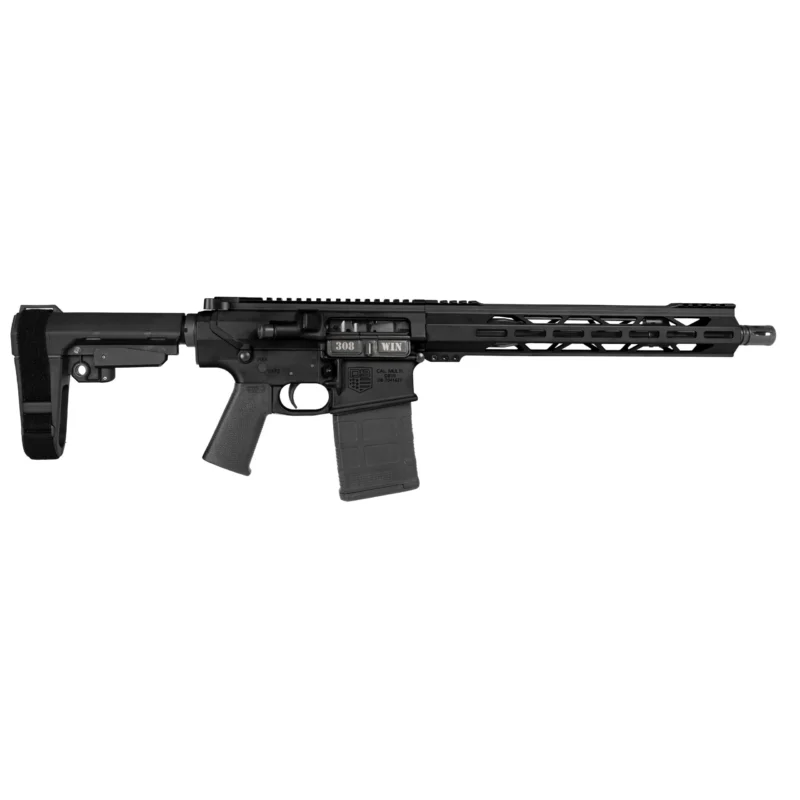 Diamondback DB10 Carbon Pistol .308 Win 13.5in threaded barrel, SBA3 brace, black finish