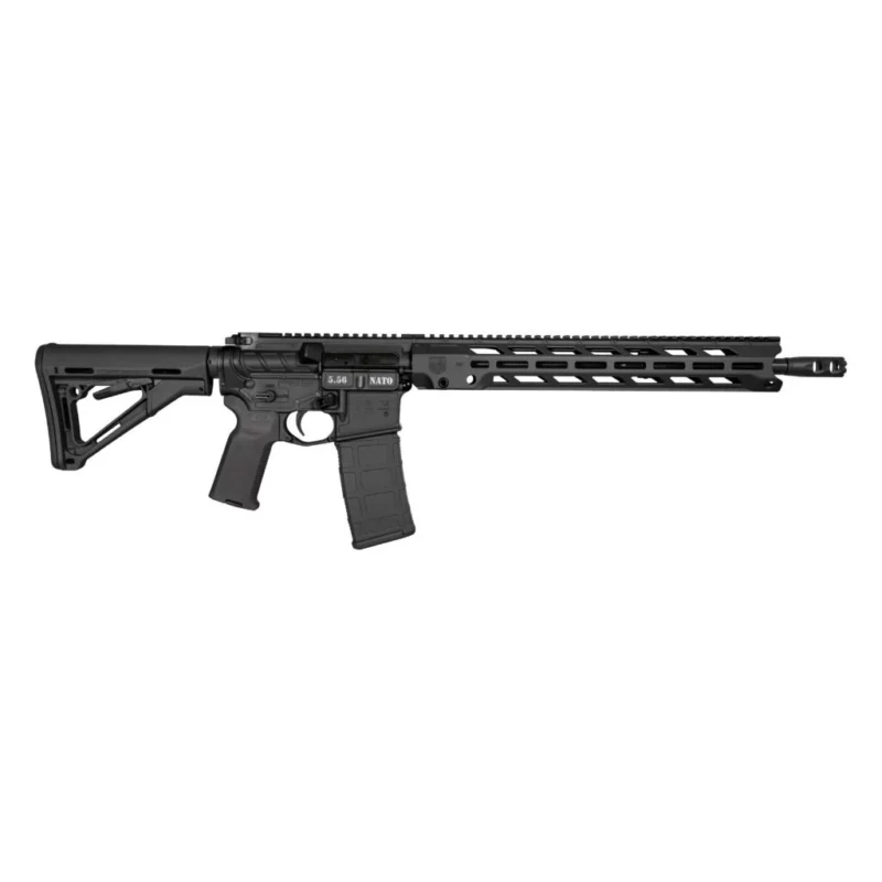 Diamondback DB15 Obsidian 5.56 NATO 16-inch rifle with 15-inch M-LOK handguard and 30-round PMAG, black